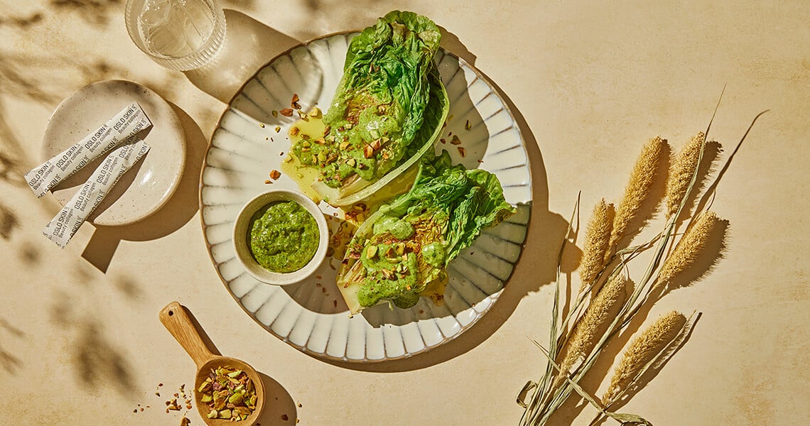 Insalata di Cavolo con Pistacchio Tostato