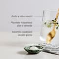 Bustina dal gusto e odore neutro, da assumare a qualsiasi ora, con qualsiasi cibo o bevanda